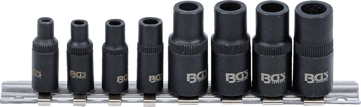 Adapterių rinkinys sriegikliams | 6,3 mm (1/4") / 10 mm (3/8") | 8 vnt. (9771)
