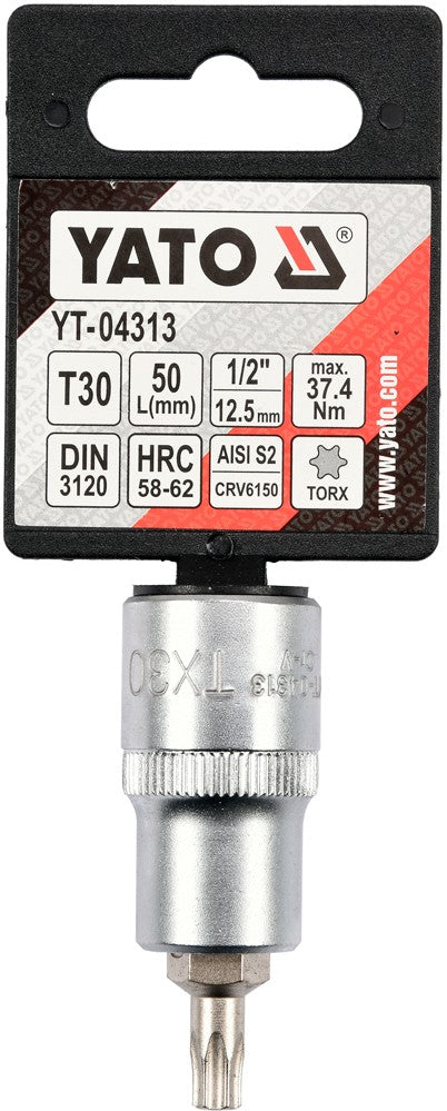 Бита в головке 1/2", T30 x 55 mm