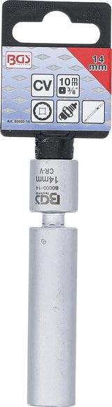 Galvutė kaitinimo ir uždegimo žvakėms | šarnyrinė | 10 mm (3/8") | 14 mm (80000-14)