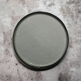 PLATE CANCAN | GLOSSY | BLACK RIM | CERAMIC | Ø27CM (69979)