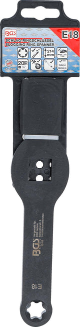 Smūginis raktas | E tipo (Torx) | 20 mm (3/4") | E18 | stabdžių suportams MAN TGL TGM (35318)
