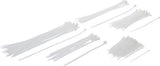 CABLE TIE SET | WHITE | VARIOUS SIZES | 250 PCS. (80874)