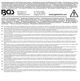Atsarginė juosta filtro raktui BGS 1027 (1025)