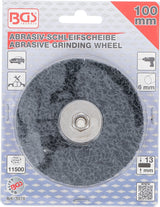 Абразивный шлифовальный диск | чёрный | Ø 100 mm