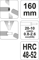 Клещи для зачистки проводов | 20-10 AWG | 160 mm