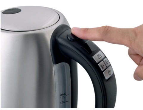 Электрочайник | нержавеющая сталь | контроль температуры | 1.7 l