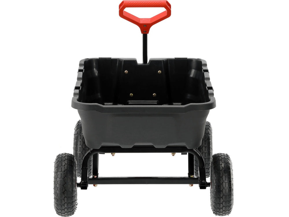 Sodo vežimėlis su savivarčiu XL 350 kg, 10 colių ratai (YT-86960)