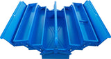 Metalinė įrankių dėžė | tuščia | 530 x 200 x 200 mm | 5 skyriai (33002)