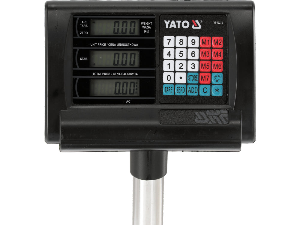 Elektroninės platforminės svarstyklės 100 kg/20g paklaida (YT-73275)