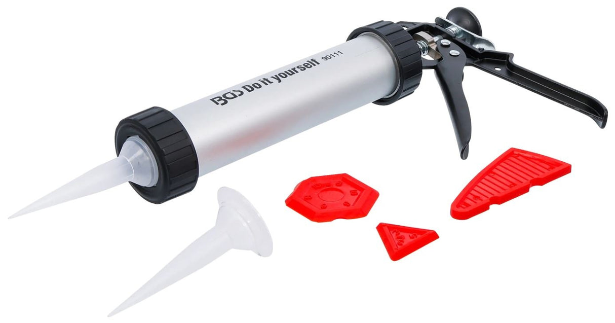 ALUMINIUM SEALANT GUN | WITH JOINT SHAPING TOOL SET | 5 PCS (90111)
