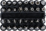BIT SET | LONG | 6.3 MM (1/4") DRIVE | VARIOUS TYPES | 32 PCS. (762)