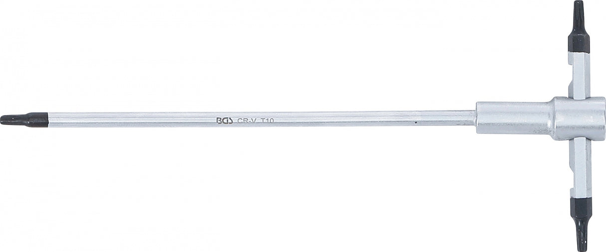 Atsuktuvas su slankiojančia T formos rankena | T-Star (Torx) | T10 (6091)