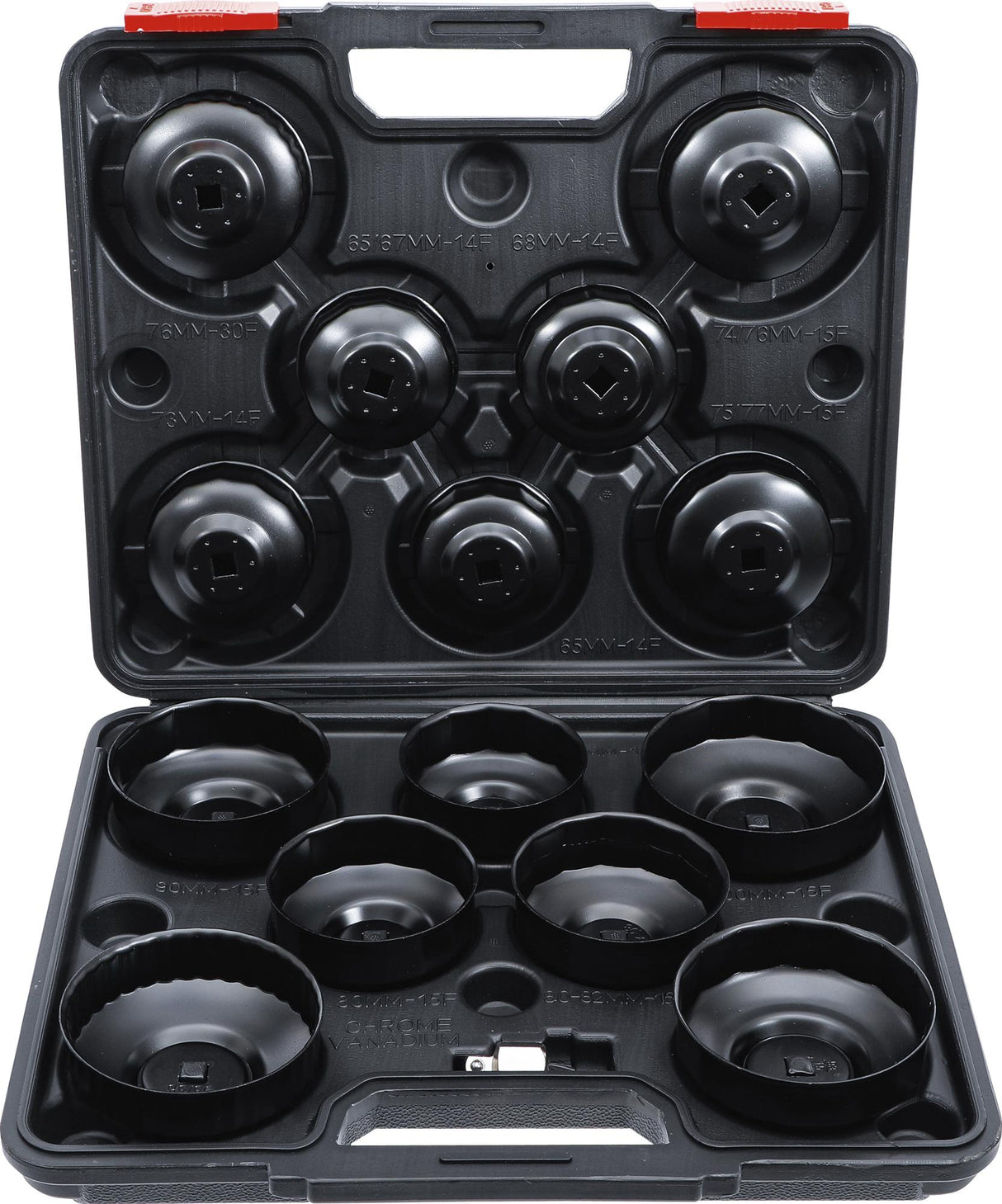 Lėkštelių rinkinys tepalo filtrui | 10 mm (3/8") | 14 vnt. (91036)