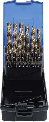TWIST DRILL SET | HSS-G M35 COBALT STEEL | 1 - 13 MM | 25 PCS. (116)