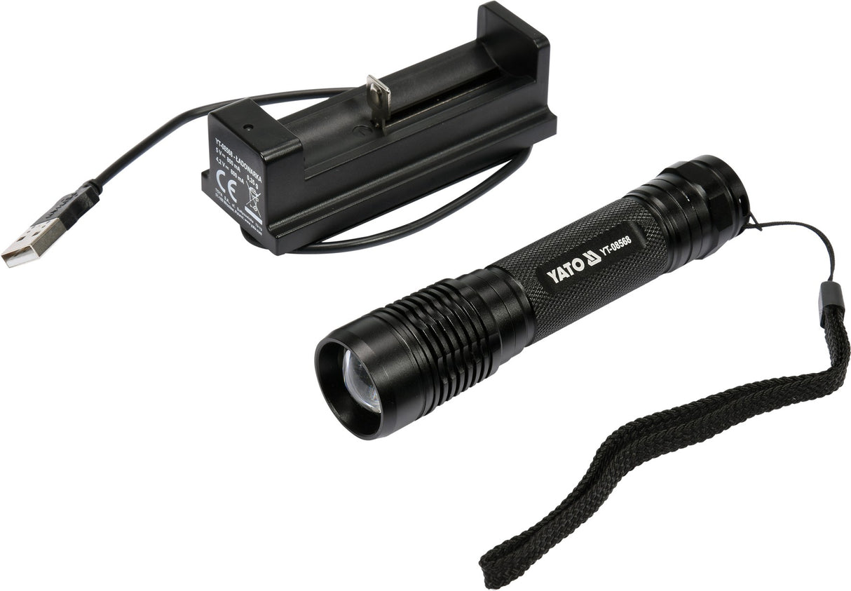 Фонарь XP-G3 CREE 6W аккумуляторный