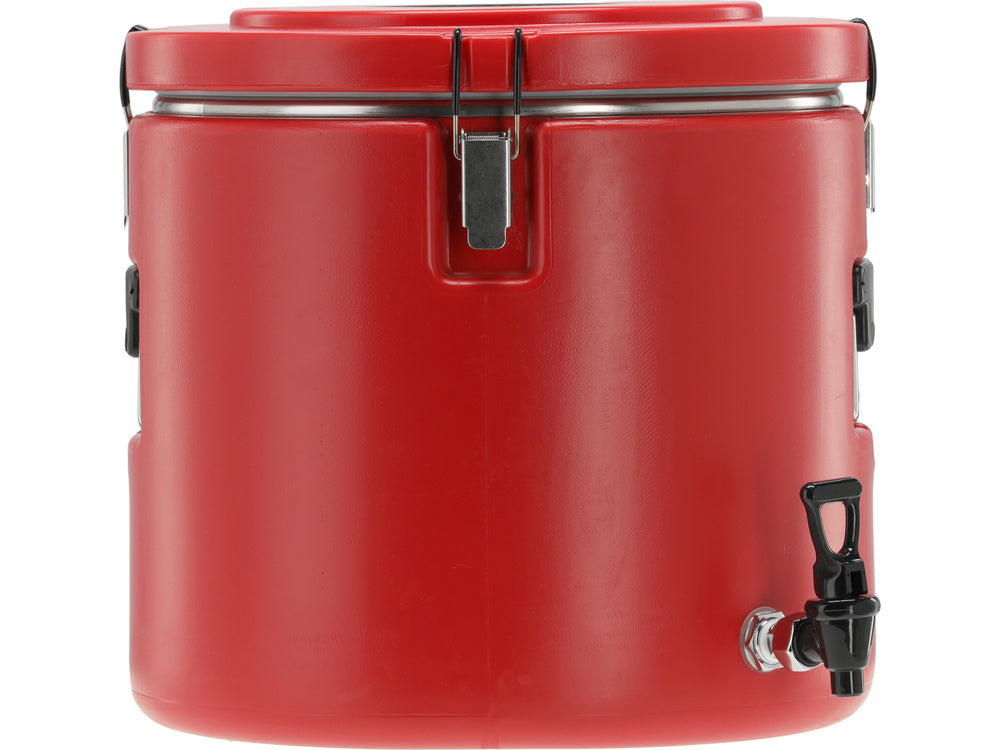 Termosas maisto transportavimui apvalus | su čiaupu | 30l (YG-09233)