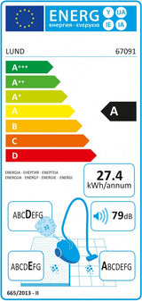 Dulkių siurblys | cikloninis | 3 šepečiai | 700W (67091)