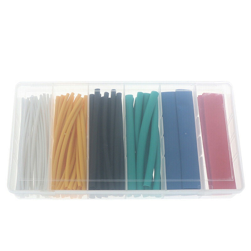HEAT SHRINK TUBING ASSORTMENT | COLOURED | 100 PCS. (SK01142)