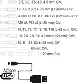 PRECISION SCREWDRIVER 3.6V WITH BITS (YT-27930)