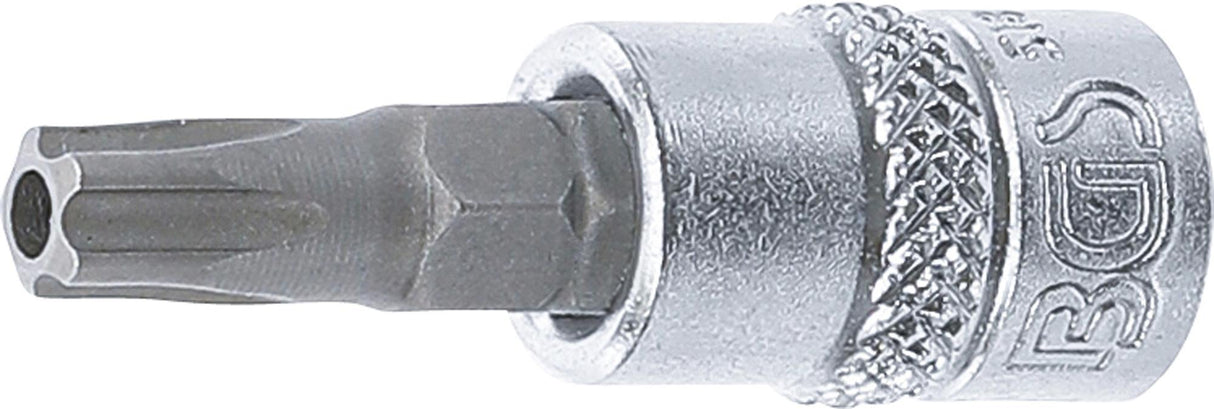 Antgalis 1/4" įpresuotas į galvutę su skyle, penkiakampis TS30x38mm (5184-TS30)