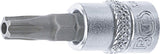 Antgalis 1/4" įpresuotas į galvutę su skyle, penkiakampis TS30x38mm (5184-TS30)