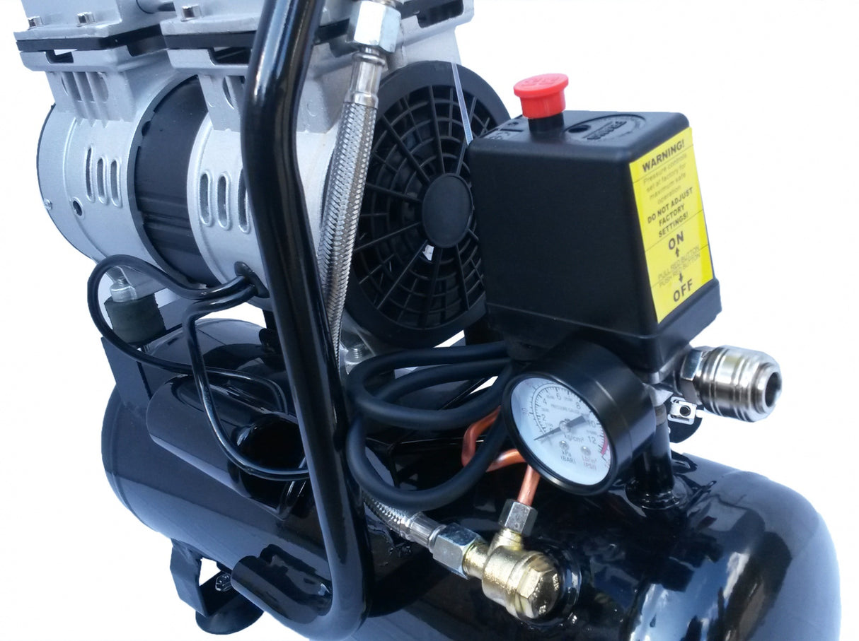 Oro kompresorius tylus | betepalinis | 9L/0.9HP/110L/min (LXU-5508L)