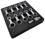 Torcinių adapterių rinkinys | 42Cr-Mo | 10 mm (3/8") | 10 - 19 mm | 12 vnt. (SK82912S)