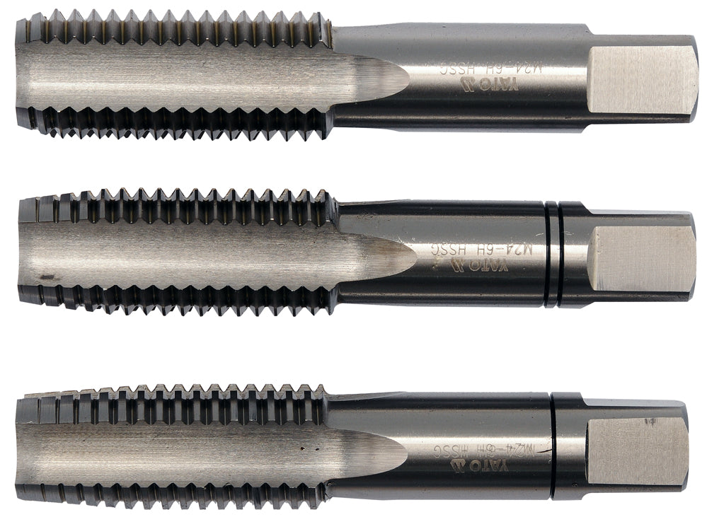 Sriegikliai 3vnt.M27x3,0 HSS/M2 (YT-2928)