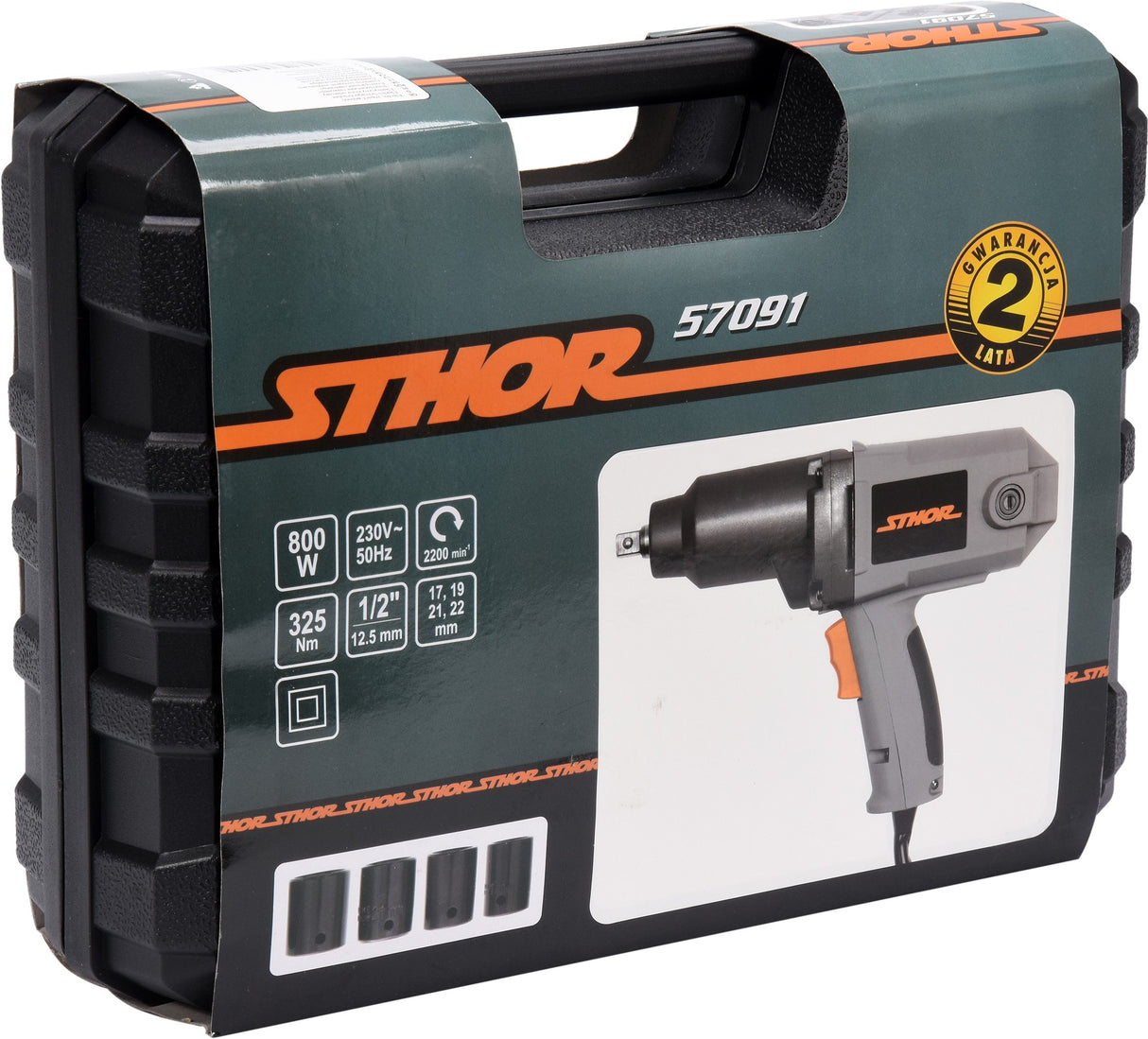 ELECTRIC WHEEL WRENCH 800W/ 325NM (57091)