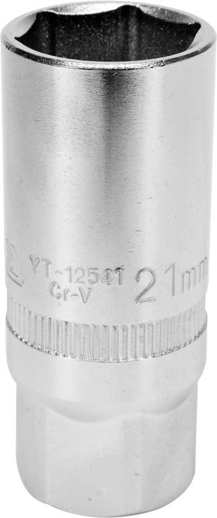 Головка для свечей зажигания шестигранная | 12,5 mm (1/2") | 21 mm