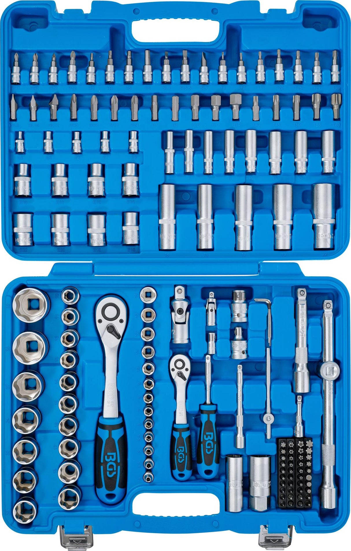 Набор инструментов | 6.3 mm (1/4") + 12.5 mm (1/2") | 150 шт.