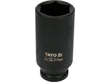 IMPACT SOCKET DEEP 1/2"X27MM (YT-1047)