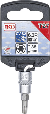 Бита в головке | 6.3 mm (1/4") | T-Star (Torx) T27
