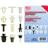 AUTOMOTIVE CLIP ASSORTMENT FOR PEUGEOT, CITROEN | 345 PCS. (9051)