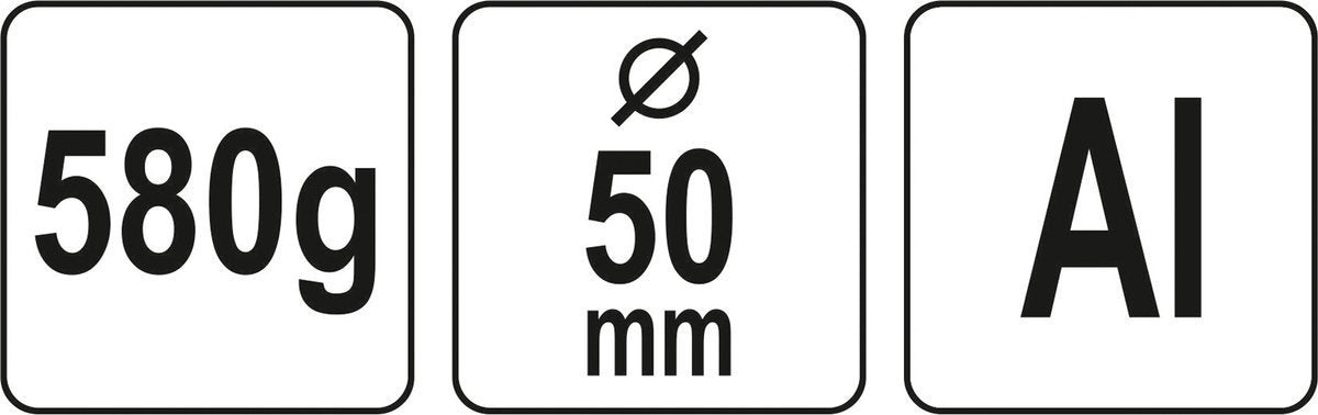 Алюминиевый молоток | 50 mm / 580g