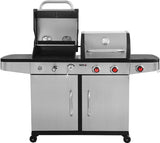 Lauko kepsninė / grilis | 2 viename | anglis / dujos | Nerūdijantis plienas | 8.2 kW (YG-20030)