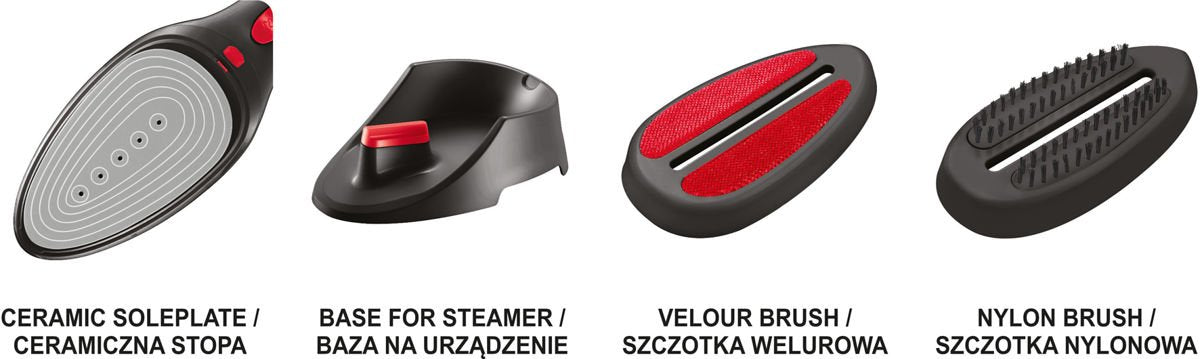 Valymo garais įrenginys 3 in 1 | keramika / metalas | 4 antgaliai | 1100 W (68090)