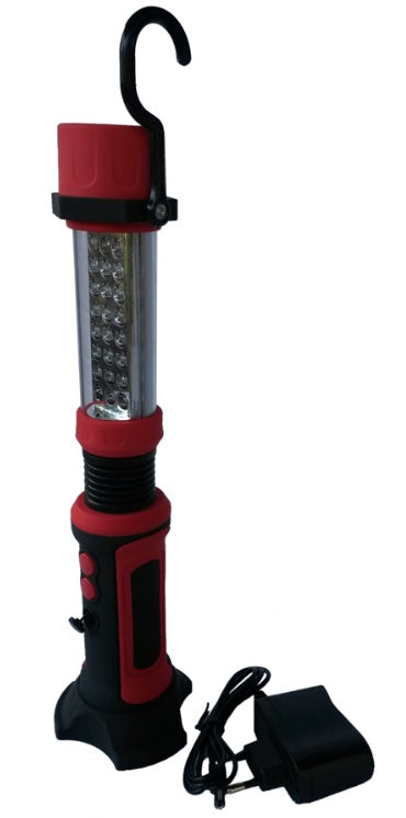 24+1 LED рабочая лампа аккумуляторная, с магнитом, гибкая ROHS
