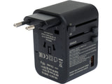 Путешествующий адаптер | универсальный | более 150 стран / USB-C PD 65W