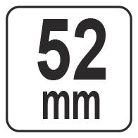 Насадка для многофункционального инструмента | 52 mm / HCS