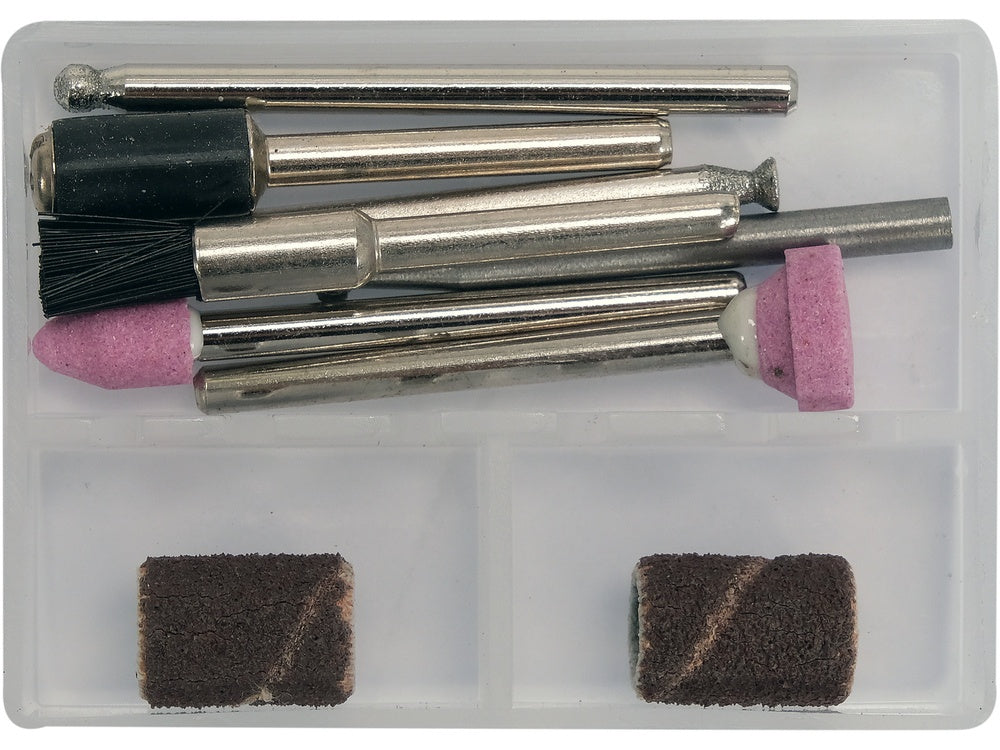 Akumuliatorinis mini šlifuoklis | su antgaliais | 3.6V | 11 vnt. (78125)