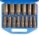 SET OF IMPACT SOCKETS LONG AND SHORT | 12.5 MM (1/2") | 10-36 MM | 14 PCS. (SK1214)