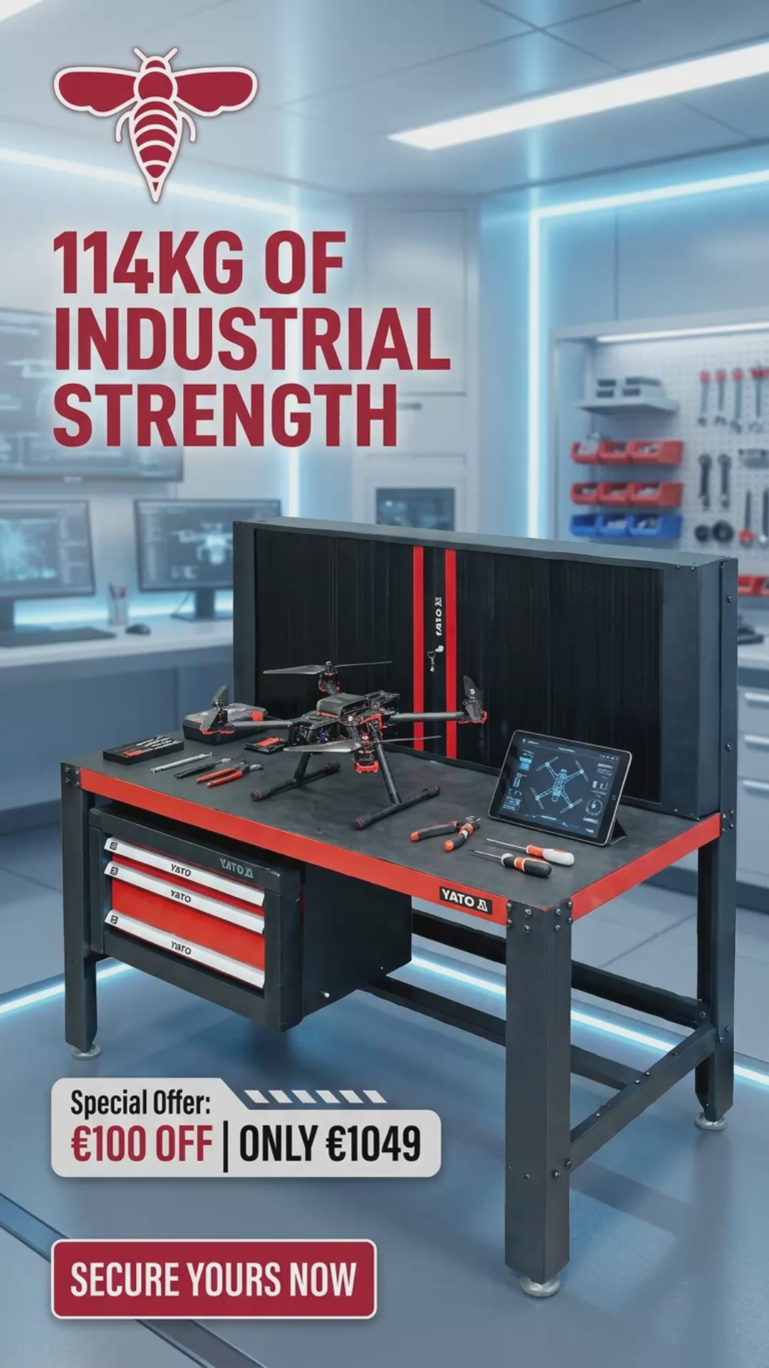 Комплект мебели YATO INDUSTRY